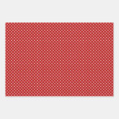 Feuille De Papier Cadeau Taupe Beige Noir Rouge Traditionnel (Devant 2)