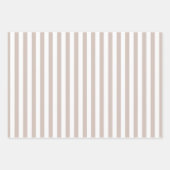 Feuille De Papier Cadeau Taupe tendance Typographie de script Baby shower B (Devant 3)