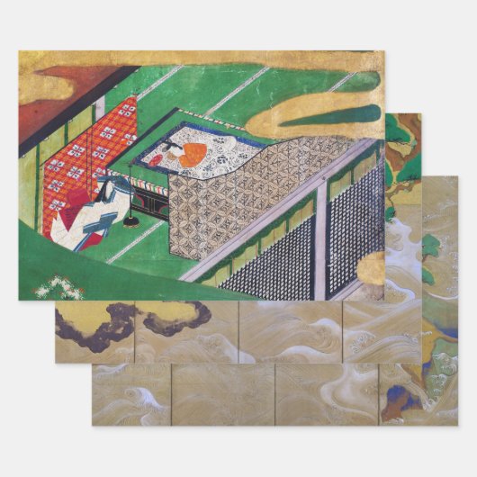 Feuille De Papier Cadeau Tawaraya Sotatsu (Lot)