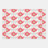 Feuille De Papier Cadeau Tea Party (Devant 2)