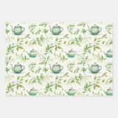 Feuille De Papier Cadeau Tea Party (Devant 2)