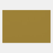 Feuille De Papier Cadeau Teal, or, White and Black Oils (Devant 3)