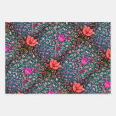 Feuille De Papier Cadeau Teasel, Emelia et William Morris (Devant 2)