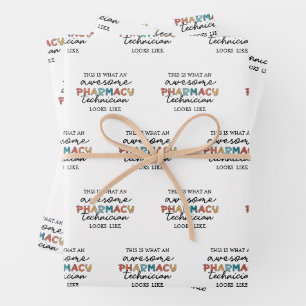Feuille De Papier Cadeau Technicien en pharmacie Awesome Technologie en pha