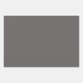 Feuille De Papier Cadeau Teintes Gris Charbon Clair 3 Tons (Devant)