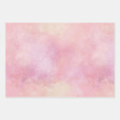 Feuille De Papier Cadeau Teinture à nouilles roses (Devant)