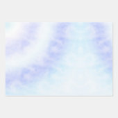 Feuille De Papier Cadeau Teinture violet blanc Aqua Blue Tie (Devant 3)