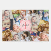 Feuille De Papier Cadeau Télécharger la photo monogrammée (Devant 3)