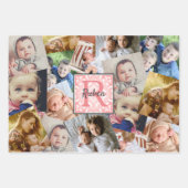 Feuille De Papier Cadeau Télécharger la photo monogrammée (Devant 2)