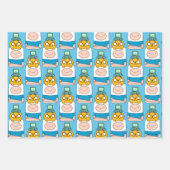 Feuille De Papier Cadeau Temps d'aventure | BMO, Jake & Finn (Devant)