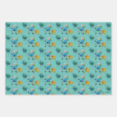 Feuille De Papier Cadeau Temps d'aventure | Finn & Jake Jouer avec BMO (Devant 3)