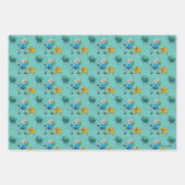 Feuille De Papier Cadeau Temps d'aventure | Finn & Jake Jouer avec BMO (Devant)