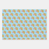 Feuille De Papier Cadeau Temps d'aventure | Lady, Bubblegum, Finn & Jake (Devant 3)