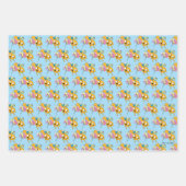 Feuille De Papier Cadeau Temps d'aventure | Lady, Bubblegum, Finn & Jake (Devant 2)