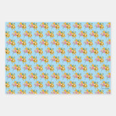 Feuille De Papier Cadeau Temps d'aventure | Lady, Bubblegum, Finn & Jake (Devant)