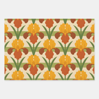 Feuille De Papier Cadeau Temps des Tulipes