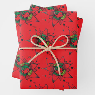 Feuille De Papier Cadeau Tendance Unique 