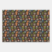 Feuille De Papier Cadeau Tente de randonnée Bushcraft Camping Pattern 2 (Devant 2)