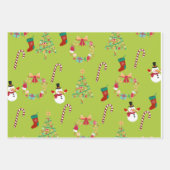 Feuille De Papier Cadeau Terminez le joyeux Noël (Devant 2)