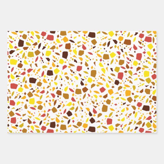 Feuille De Papier Cadeau Terrazzo (Devant 2)