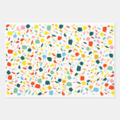 Feuille De Papier Cadeau Terrazzo (Devant)