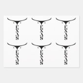 FEUILLE DE PAPIER CADEAU TEXAS FIDE (Devant 3)