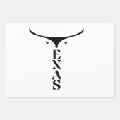 FEUILLE DE PAPIER CADEAU TEXAS FIDE (Devant)