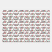 Feuille De Papier Cadeau Texte de l'ingénieur chimique en vol (Devant 2)