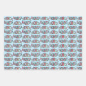 Feuille De Papier Cadeau Texte de l'ingénieur chimique en vol (Devant)