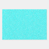 Feuille De Papier Cadeau Texture Aqua (Devant 2)