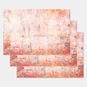 Feuille De Papier Cadeau Texture Blanc en Distress Vintage Campagnard Rusti
