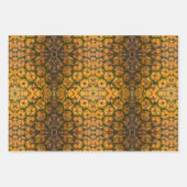 Feuille De Papier Cadeau Texture d'écorce d'ananas (Devant)