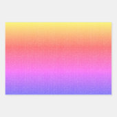 Feuille De Papier Cadeau Texture fausse (Devant 3)