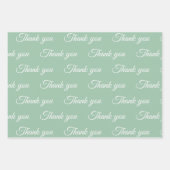 Feuille De Papier Cadeau Thank you Wrapping paper  (Devant 2)