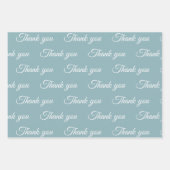 Feuille De Papier Cadeau Thank you Wrapping paper  (Devant 3)