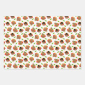 Feuille De Papier Cadeau Thanksgiving Fall  (Devant 2)