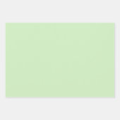 Feuille De Papier Cadeau Thé clair vert Tons 3 Tons (Devant 3)