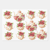 Feuille De Papier Cadeau Thé de l'après-midi (Devant 2)