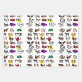 Feuille De Papier Cadeau The Greek Alphabet Letters (Devant)