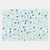 Feuille De Papier Cadeau Thème astronaute dans l'espace (Devant 3)