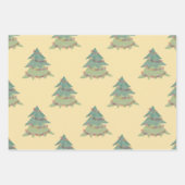 Feuille De Papier Cadeau Thème de Noël (Devant)