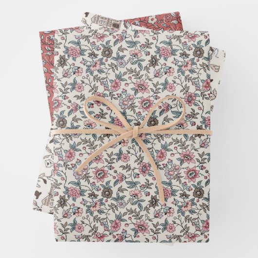Feuille De Papier Cadeau Thème Jane Austen (En situation)