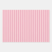 Feuille De Papier Cadeau Thème Paris rose et or (Devant)