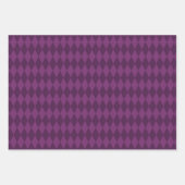 Feuille De Papier Cadeau Thème Purple and Gold Paris (Devant 2)