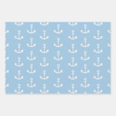 Feuille De Papier Cadeau Thèmes nautiques  (Devant 2)