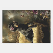 Feuille De Papier Cadeau Thèmes Rococo Buzz Bee Découpage poids lourd (Devant 2)