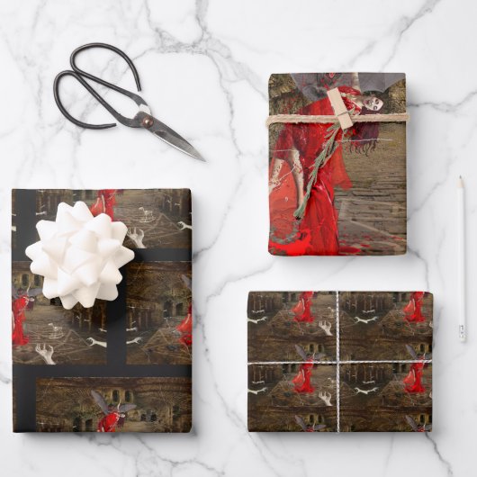 Feuille De Papier Cadeau Thirsty (Recto)