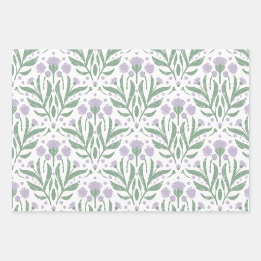 Feuille De Papier Cadeau Thistle mouse pad (Devant 3)