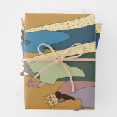 FEUILLE DE PAPIER CADEAU THREE KING WRAPPING PAPER (En situation)