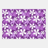 FEUILLE DE PAPIER CADEAU TIARE (PURPLE) (Devant 2)